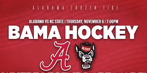 Alabama Hockey vs NC State