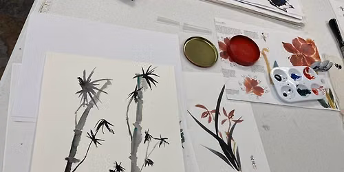 Chinese Brush Painting (ages 16+) (4x 1,5h 1-2:30)