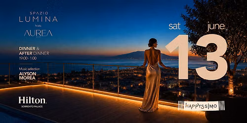 On Hilton's ROOFTOP Sorrento: DINNER, DJ SET & PERFORMANCE