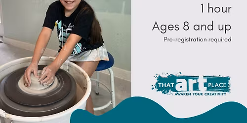 Kids Try the Wheel Pottery Wheel Workshop