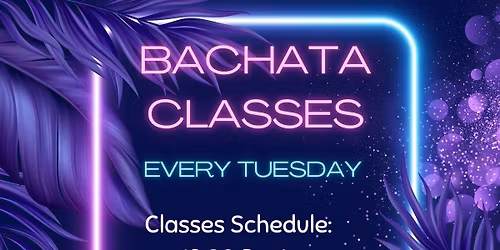Tuesday Bachata Classes at the Arwenack Club