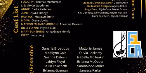 F1CA @ SFHS presents CHICAGO: Teen Edition