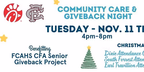 Chick-fil-A Giveback Day - FCAHS CFA Senior Giveback Project