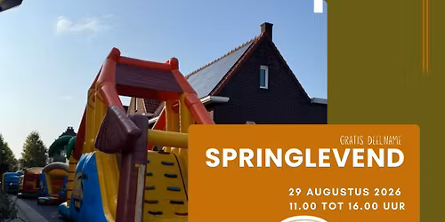 Gratis springkussen evenement in Heythuysen Centrum