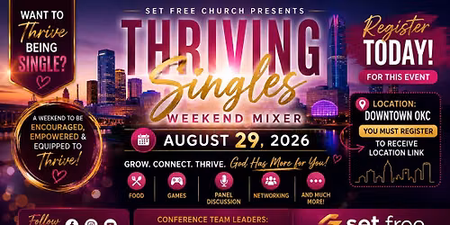 Thriving Singles Mixer