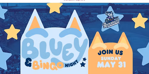Patriot Equity presents Bluey and Bingo Night at Rockabillys Stadium