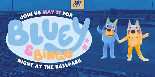 Bluey and Bingo Night at Rockabillys Stadium