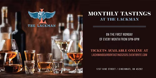 Bourbon Tastings at The Lackman