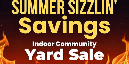 SAVE THE DATE...Community Indoor Yard Sale benefiting the Onslow Community Outreach Homeless Shelter