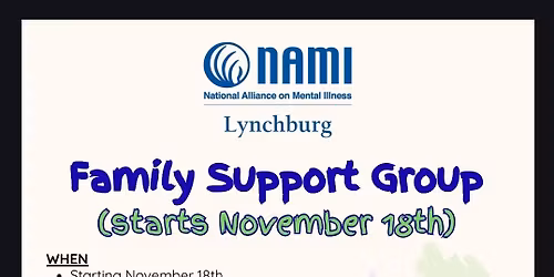 February Family Support Group