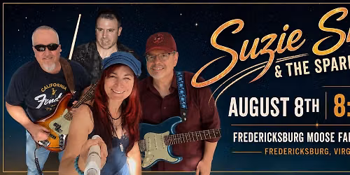 Suzie Sky & The Sparks Live at Fredericksburg Moose Family Center
