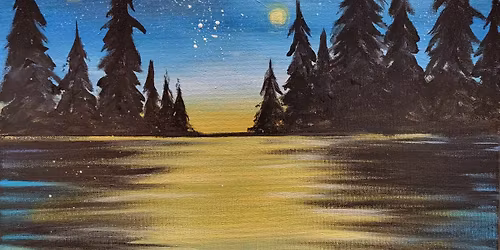 "Starry Lake" Paint Night! Open to the Public
