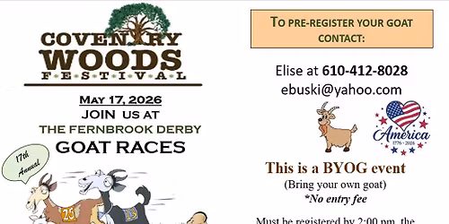 Fernbrook Derby Goat Race