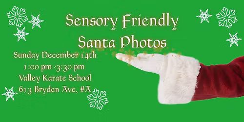 Sensory Friendly Santa Photos