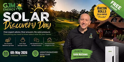 Solar Discovery Day \u2013 Free Local Event for Homeowners