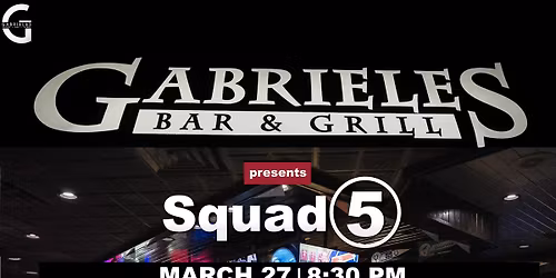 Squad5 at Gabriele's in Piscataway