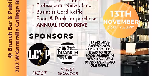 LCYP Networking Night at The Branch