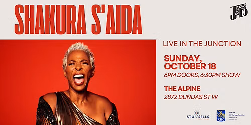 Live in the Junction: Shakura S'Aida at The Alpine