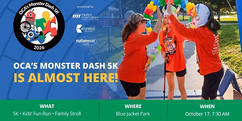 OCA's 2026 Monster Dash