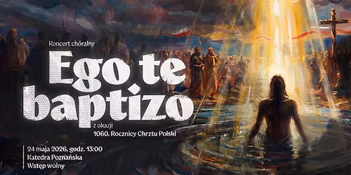 Koncert z okazji 1060. Rocznicy Chrztu Polski "Ego te baptizo"