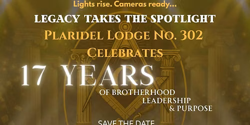 17th Plaridel Lodge #302 Anniversary
