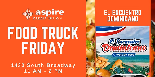 Food Truck Friday at Aspire Credit Union \u2013 El Encuentro Dominicano