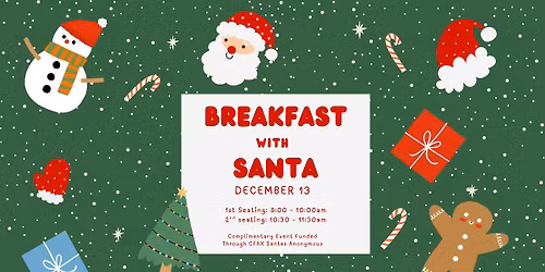 Breakfast with Santa 