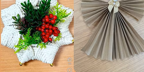 Ellerdine Craft & Chat - snowflakes \u2744\ufe0f and angels \ud83d\ude07