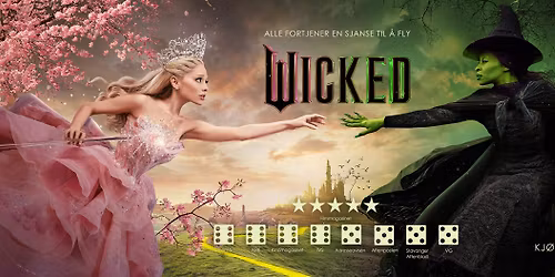 \ud83d\udc9a OPPVARMING: WICKED - DEL 1 @ Colosseum Kino 18.11 \ud83e\ude77