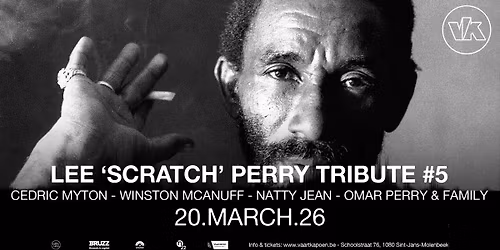 Lee 'Scratch' Perry Tribute | BRUSSELS | VK Concerts