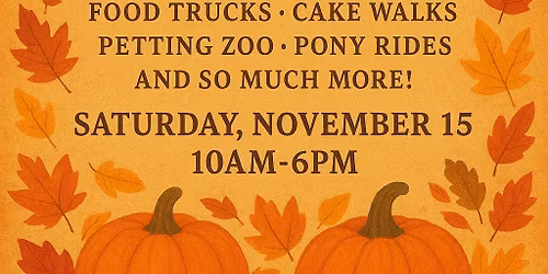 Cornerstone Family Church First Annual Fall Festival 