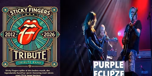 Purple Eclipze & Sticky Fingers Dobbeltkoncert