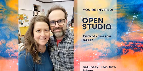 Open Studio Art Sale with Steph Joy Hogan and Daniel J. Hogan