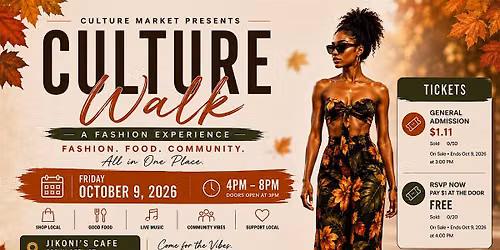 Culture Walk: Fall Fashion Experience