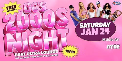 I LOVE 2000s PARTY @ HEAT ULTRA LOUNGE OC