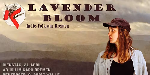 Folk im Karo: Lavender Bloom (HB)