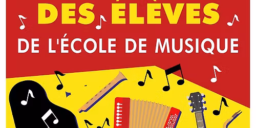 Concert de fin d\u2019ann\u00e9e des \u00e9l\u00e8ves de l\u2019\u00e9cole de musique Greg Zlap 