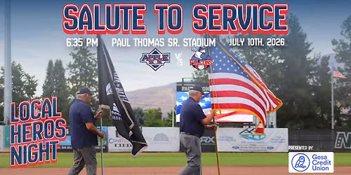 Local Heroes Night - Salute to Service: Gesa Credit Union