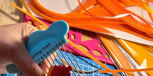 Falling for Quilling\ud83c\udf41Maple Leaf & Quilling Comb Leaf \ud83c\udf42 AM Session