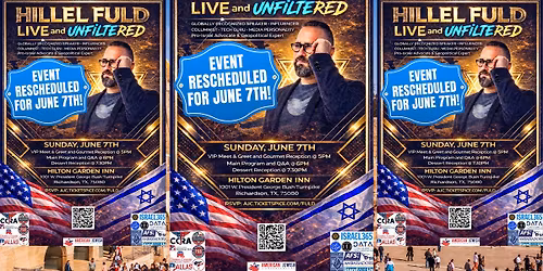 Hillel Fuld - LIVE and Unfiltered!