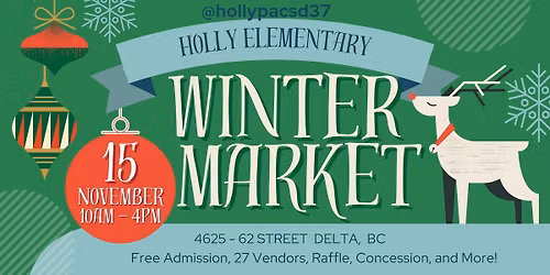 Holly Elementary Winter Market