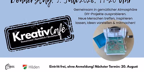 \u201eKreativCaf\u00e9 - Gemeinsam | Gem\u00fctlich | Gestalten\u201c