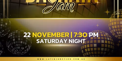 100% Salsa Jam y 100% Bachata Jam | 22 NOV \u2b50