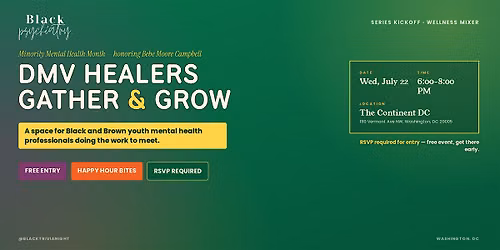 DMV Healers Gather & Grow \u2014 A Collective Wellness Mixer