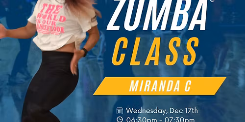 Zumba Pop Up Class with Miranda - Overland Park, KS