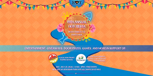 19th Annual HOY Fiesta with Tribute to Santa Ana