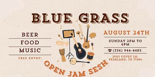 Open Blue Grass Jam