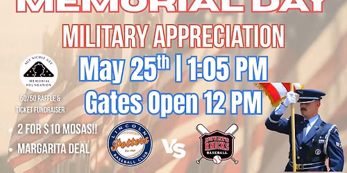 Memorial Day & Military Appreciation vs. Knicks