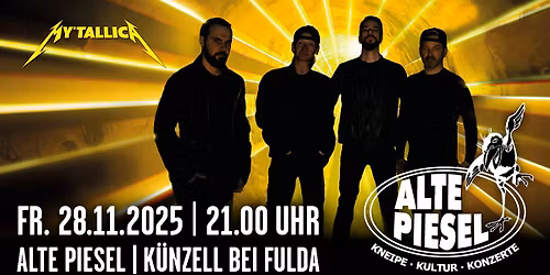 MY'TALLICA | Deutschlands gefragteste Metallica Tribute Show