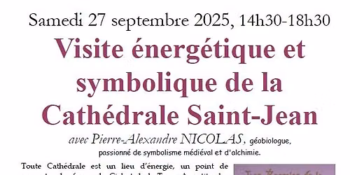 Visite de la cath\u00e9drale St Jean par Pierre-Alexandre Nicolas